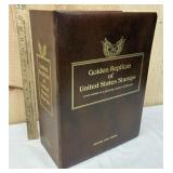 22kt Gold Replica Stamp Collection- Full Binder
