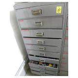 10 DRAWER CABINET FULL OF HARDWARE AND OTHER ITEMS 10 DRAWER CABINET FULL OF HARDWARE AND OTHER ITEMS