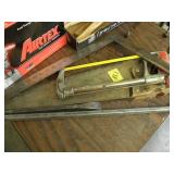 SAWS, PRY BAR, SQUARE SAWS, PRY BAR, SQUARE