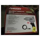 NIB HUSKEY 1/2" IMPACT WRENCH KIT NIB HUSKEY 1/2" IMPACT WRENCH KIT