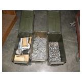 3 AMMO CANS W/ CHAIN AND MORE 3 AMMO CANS W/ CHAIN AND MORE