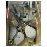 METAL BLOCKS, SHACKLES, CHAIN TIGHTNER METAL BLOCKS, SHACKLES, CHAIN TIGHTNER