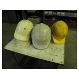 BOX FULL OF HARD HATS BOX FULL OF HARD HATS