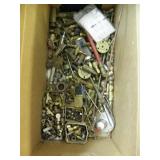 LARGE BOX FULL OF BRASS CONECTORS