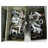 3 AMMO BOXES FULL OF SHACKLES 3 AMMO BOXES FULL OF SHACKLES