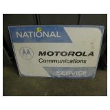 MOTOROLA METAL SIGN MOTOROLA METAL SIGN