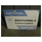 MOTOROLA METAL SIGN