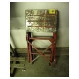 RED STEP STOOL