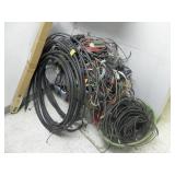 LARGE PILE OF WIRES LARGE PILE OF WIRES