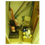 CLOSET FULL OF CLEANING SUPPLIES