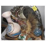 MIRROR, POTTERY, MORE MIRROR, POTTERY, MORE