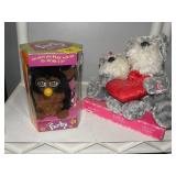 FURBY NIB, OTHER DOG STUFFED ANIMAL