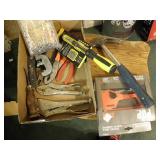 MISC TOOLS, VISE GRIPS, HAMMER