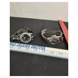 ANDREW FEZZA WATCH, BROKEN BAND, BLACK WATCH