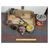 SIGNAL & REFLECTOR LIGHTS, BOLTS & SCREWS, TOOLS