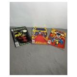 3 MARVEL COMIC BOOKS