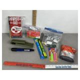 FIRE STARTER LOT, LIGHTERS, FLINT
