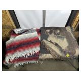2 BLANKET THROWS