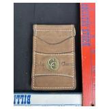 CARLOS CHAVEZ GENUINE LEATHER BILL FOLD