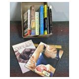 SEVERAL MISC BOOKS, CHICKEN SOUP, SPANISH FOR DUMS