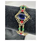 MULTI COLORED VINTAGE STYLE BRACLET