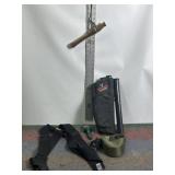 DUCK CALLS, SUSPENDERS, HUNTING ITEMS
