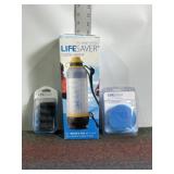 LIFESAVER WATER PURIFIER BOTTLE W/ EXTRAS
