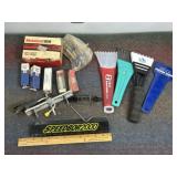 ICE SCRAPERS, SPARK PLUGS, MONSTER HOOK