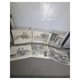 6 SIGNED & NUMBERED DON GREYTAK PRINTS