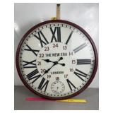 THE NEW ERA HUGE WALL HANGING CLOCK! BATTERY