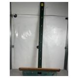 WALL HANGING COAT RACKS, 55" & 30" L