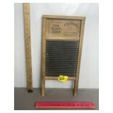 THE ZINC KING LINGERIE WASH BOARD, 18" X 8 1/2"