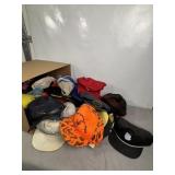 BOX OF VINTAGE HATS