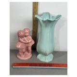 VINTAGE RED WING STYLE VASE & PLANTER