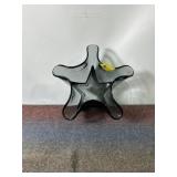 BLACK STAR SHAPE MCM STYLE BOWL
