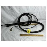 LEATHER BRAIDED BULLWHIP