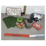 SHAMMY, CAMO PAINT, NEW ROPE, KNOT INFO CARD