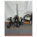 WORX 20V CORDLESS TOOL SET, TESTED, CHARGERS