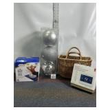 BODY BALL, LARGE ORNIMENTS, WICKER BASKET