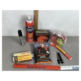 FIRE STARTER ITEMS, FIRE STOP SPRAY