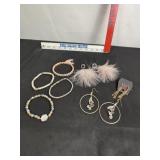 BRACLETS & EARRINGS MISC JEWELRY ITEMS