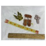 BEADED NATIVE AMERICAN JEWERLY ITEMS