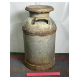 METAL AYRSHIRE DAIRY MILK CAN, 24" T
