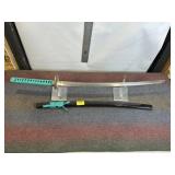 SHINWA REGAL KATANA DAMASCUS SWORD & SHEATH