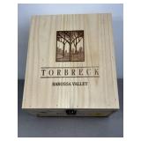 TORBRECK WOODEN WINE CASE W/ CLASP