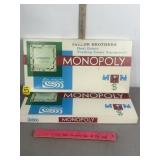 2 VINTAGE MONOPLOY BOARD GAMES