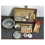 VINTAGE LITTLE KITCHEN TOYS, KITCHEN ITEMS