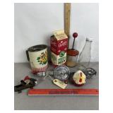 EGG BEATER, SIFTER, CHOPPER, TOOTHPICK HOLDER
