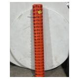 ROLL OF ORANGE SAFTEY BARRIER FENCE