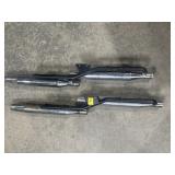 SET OF HARLEY-DAVIDSON EXHAUST MUFFLERS